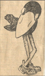 First Jayhawk Cartoon