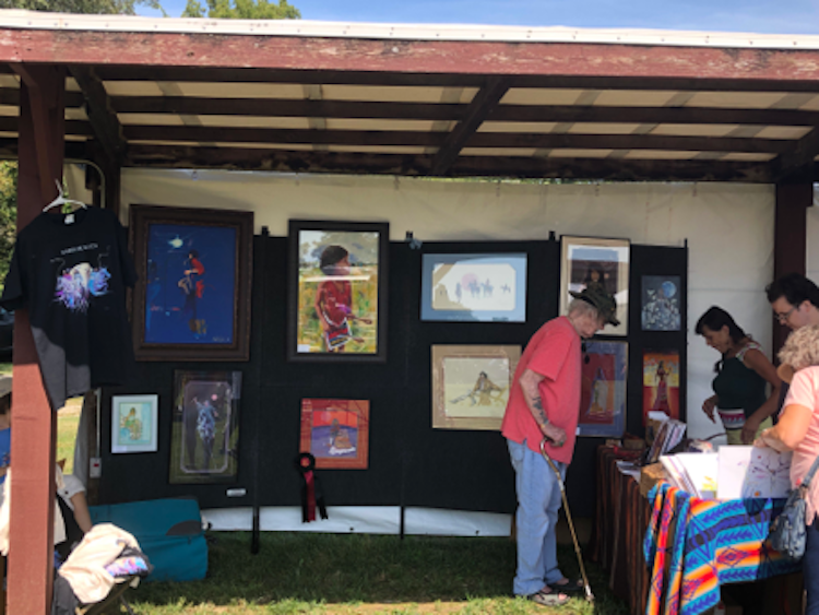 Haskell Indian Art Market draws more than 165 Native American artists