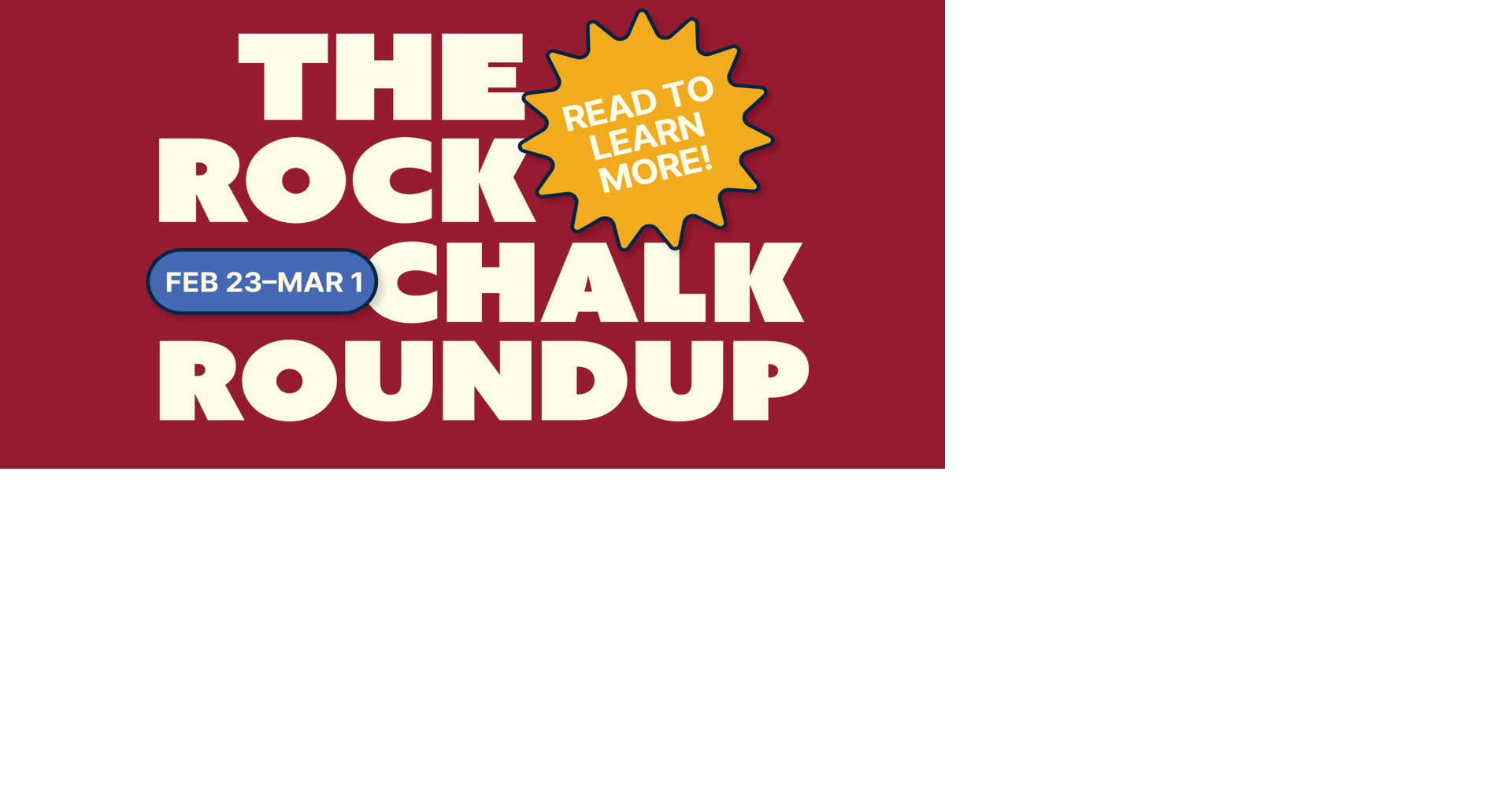 Rock Chalk Roundup: "Heated Rivalry," drag shows, CREES Spring Festival and more