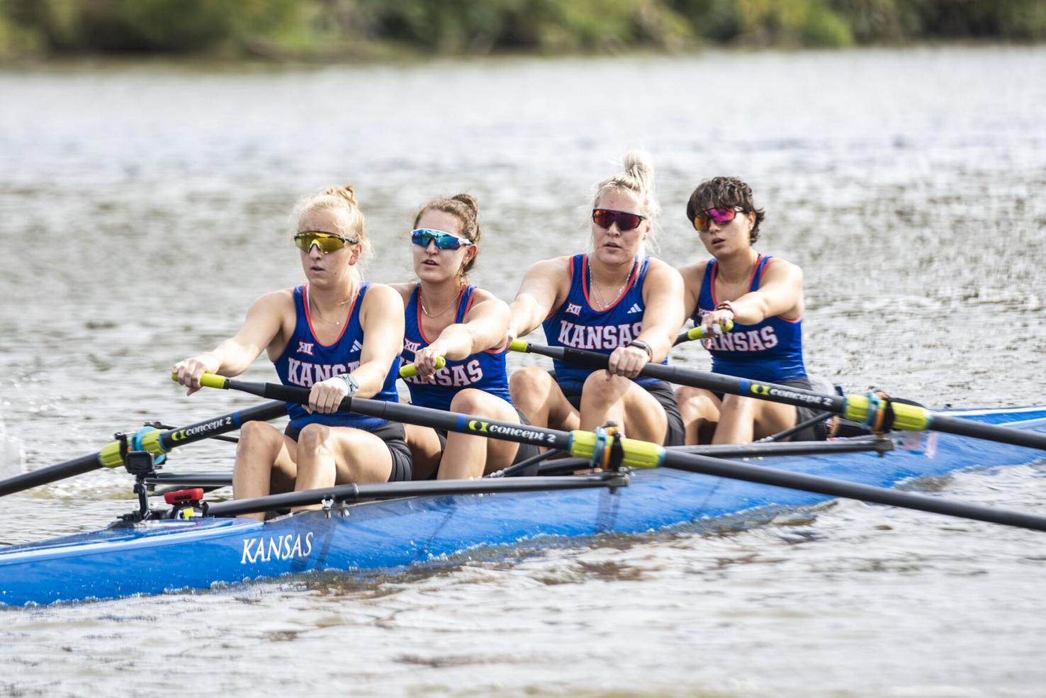 Jayhawks row to back-to-back Sunflower Showdown titles | Sports ...