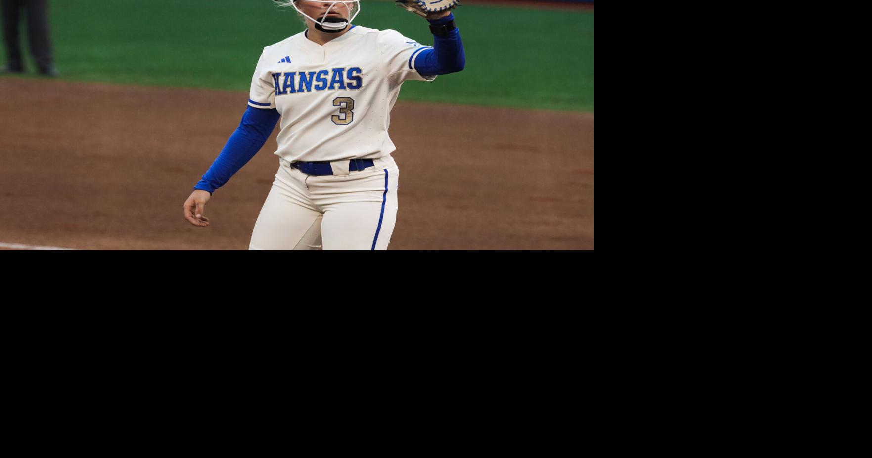 Kansas softball takes series from No. 5 Utah, surpasses last season’s total