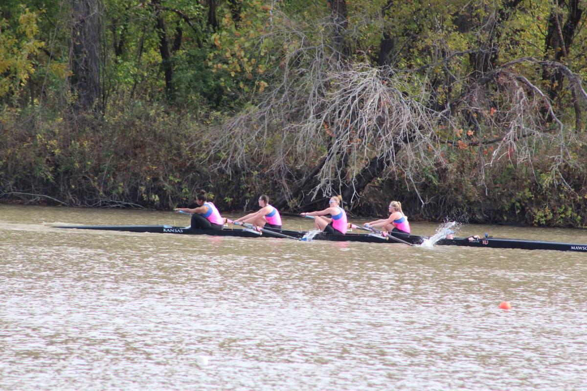 Kansas rowing hosts tightly-contested Big 12 Double Dual | Sports