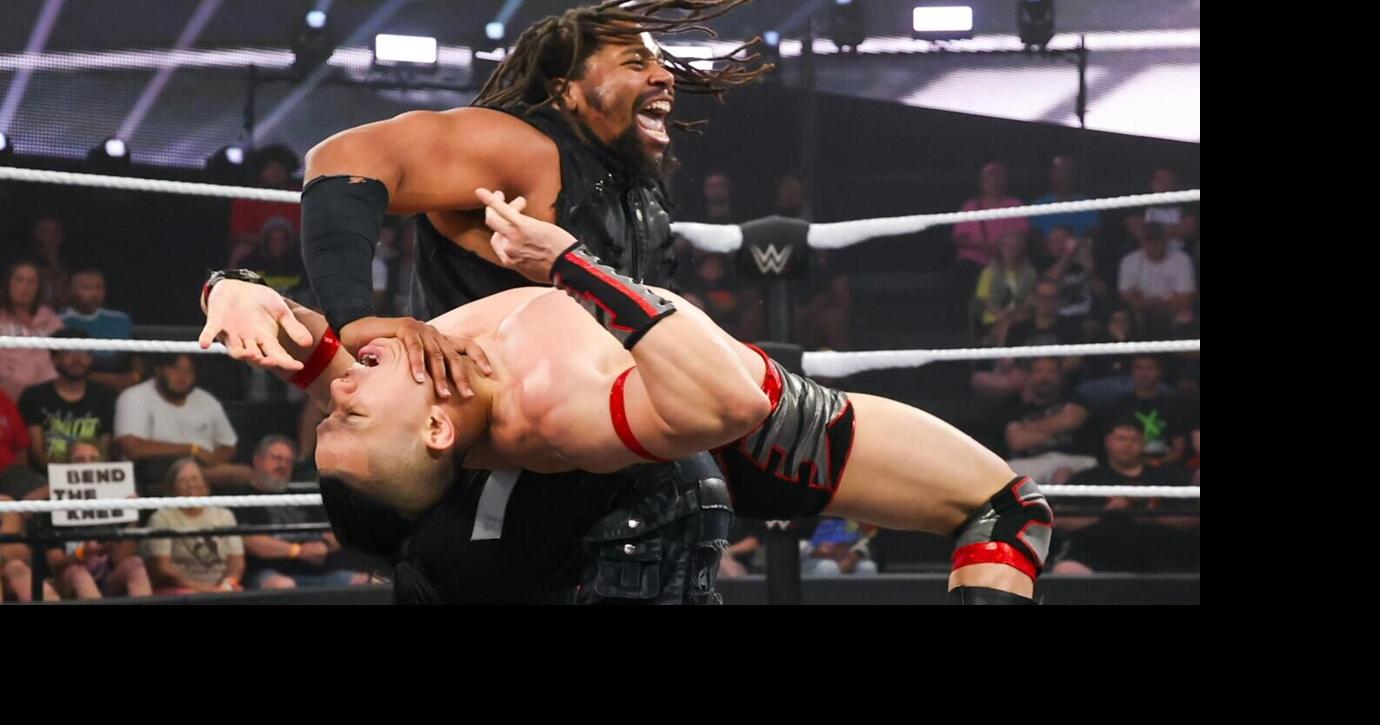 Former Kansas football player Antione Frazier making a name for himself in WWE