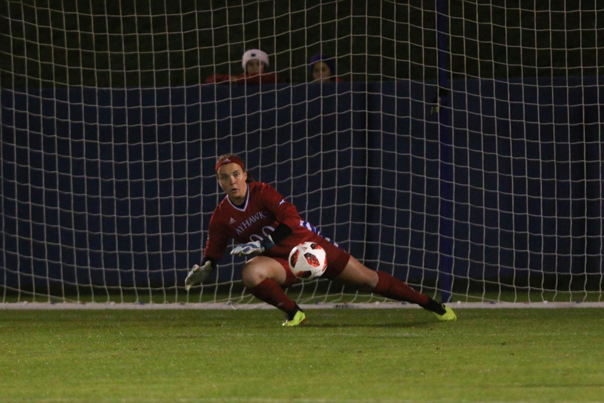 Ku Soccer Stuns No 13 West Virginia To Close Out Regular Season