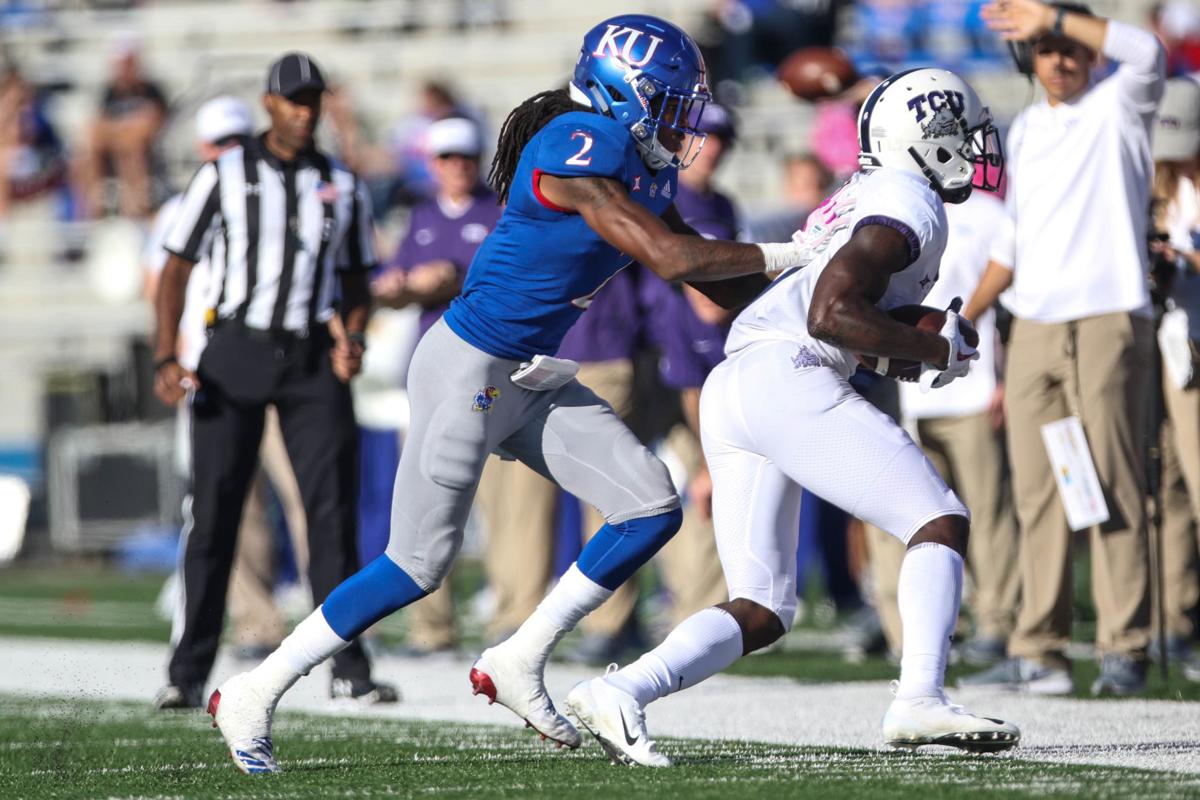 Miles Encouraged After Ku Football S First Practice In Pads