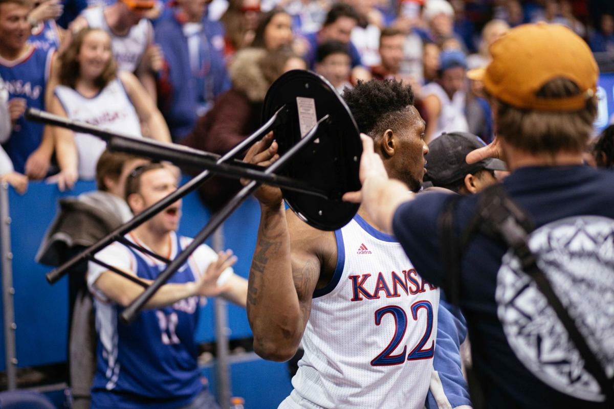 Fieldhouse Fracas Brutal Brawl Transpires At The End Of Kansas Vs