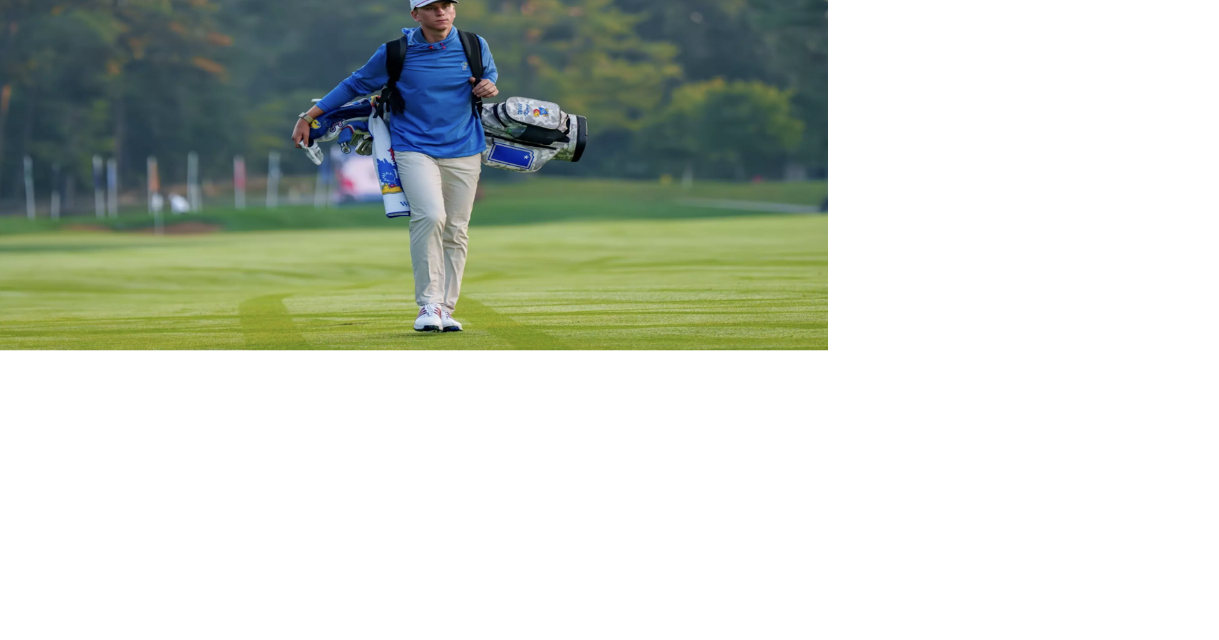 Kansas men's golf finishes mid-pack at Bearcat Invitational