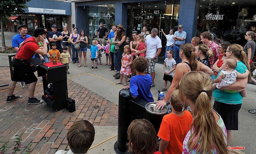 Lawrence prepares to get 'weird' Annual Busker Festival will be held