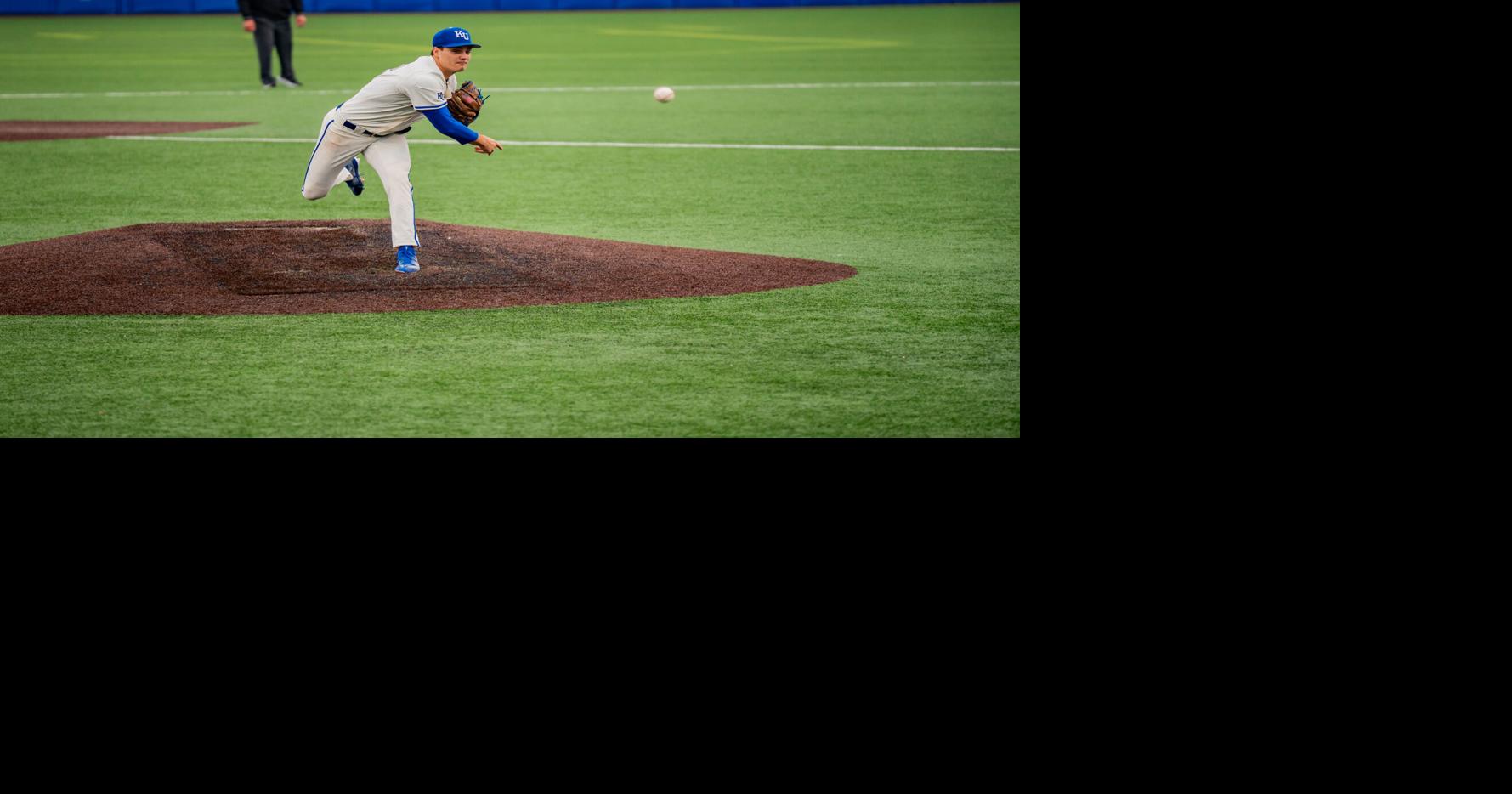 Kansas evens series against Oklahoma State behind Voegele’s career-high strikeouts