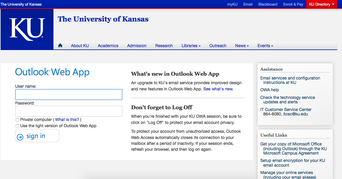 Ku Log In Who can view your KU email, and when | News | kansan.com