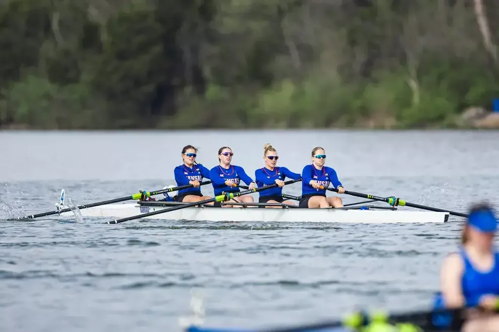 Kansas rowing gets top 10 placement at Lake Wheeler Invitational