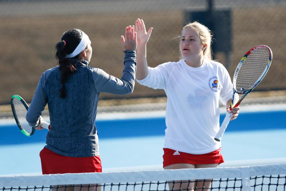 Kansas tennis opens Big 12 play with 41 win over Baylor Sports