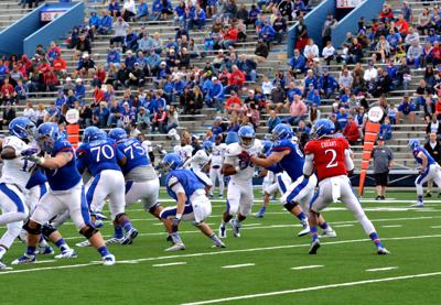 Ku Football Spring Game Player Grades Sports Kansan Com