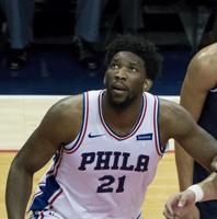 Embiid gives 76ers first 40-point triple-double since 1968