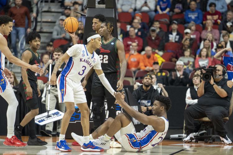KU v Howard 2nd Half Dajaun Helping KJ