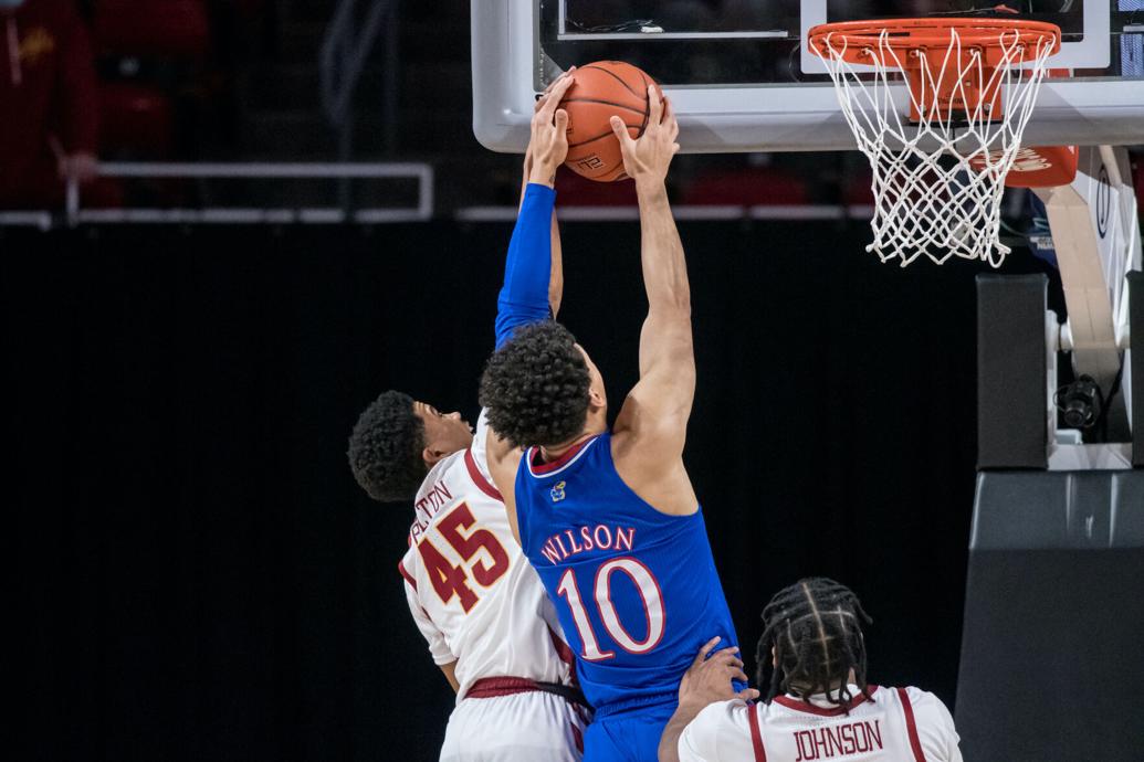 Jalen Wilson propels KU men's basketball past Iowa State Sports