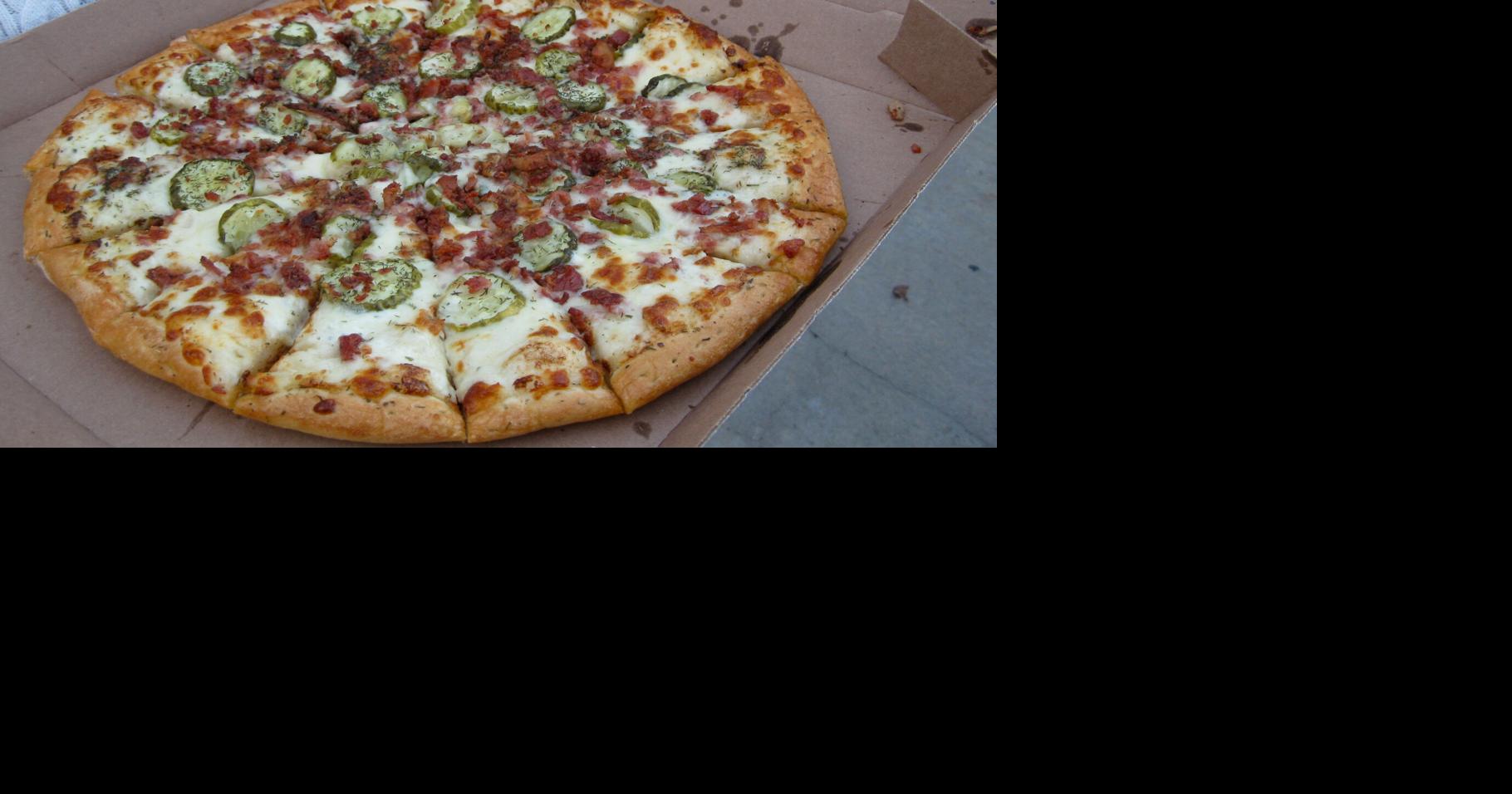 REVIEW: Toppers' pickle pizza experiment joins permanent menu | Arts ...