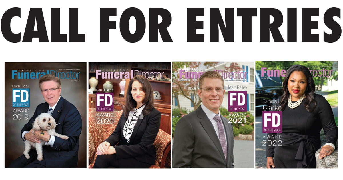 Funeral Director of the Year 2023 | American Funeral Director | kates
