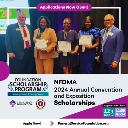 Funeral Service Foundation Now Accepting Scholarship Applications to