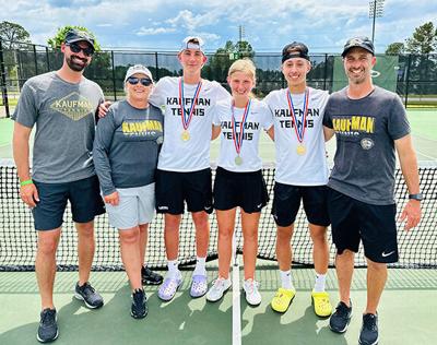 Kaufman tennis players qualify for state tournament