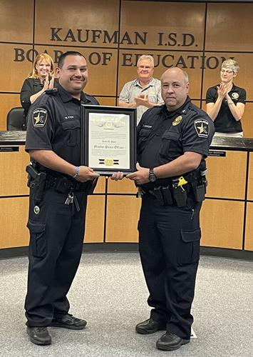KISD employee receives Master Peace Officer certification Front