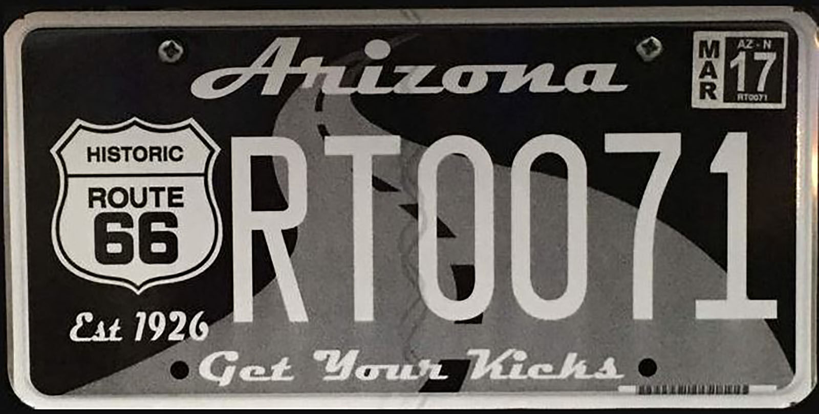 Pride and purpose: Route 66 license plate benefits the Mother Road