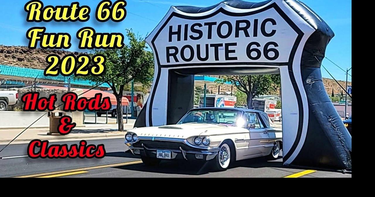 HOT RODS Route 66 Fun Run & Classic Car Show 2023, Muscle Cars, Route
