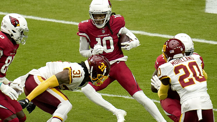 Murray runs for 2 TDs, Cardinals roll past Washington 30-15