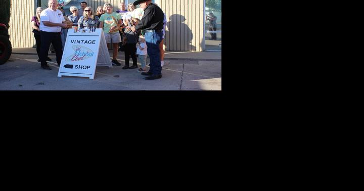 Old School Cool ribbon cutting - Vimarsana News