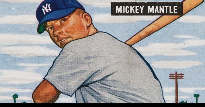 Mickey Mantle baseball card sells for record $12.6 million