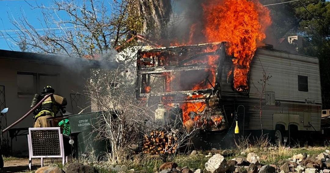 Fire crews and neighbors save surrounding structures from RV fire ...