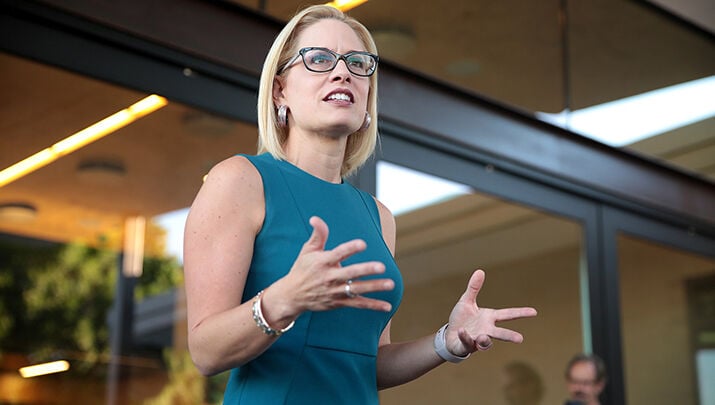 Democratic Sen. Kyrsten Sinema Switches To Independent | News | Kdminer.com