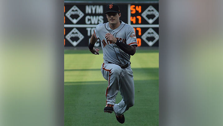 Mike Yastrzemski homers on 30th birthday