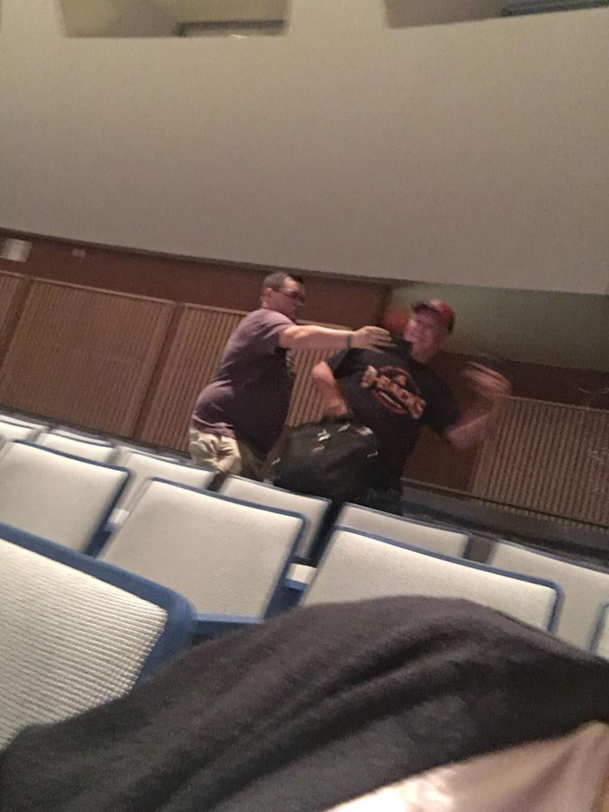 Confrontation at Garcia town hall in Kingman