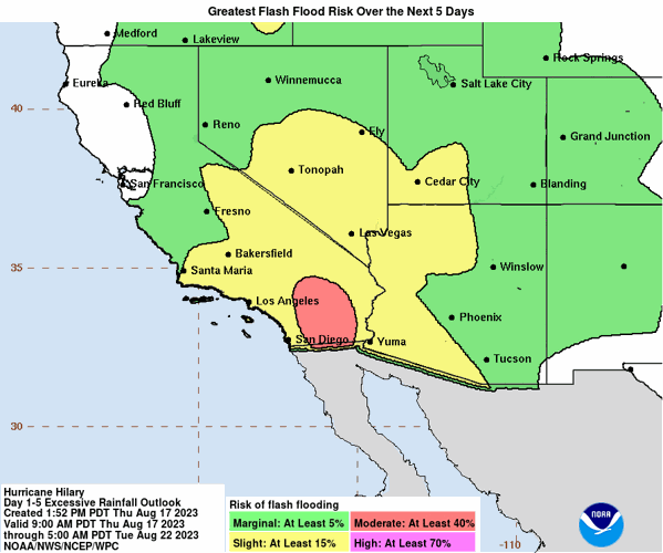 Hurricane Hilary: 'Historic' storm expected to slam Mohave County | Free  Access | kdminer.com