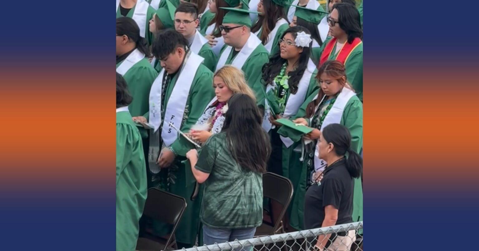 Navajo leaders outraged after an Indigenous student's tribal regalia was removed at graduation | News - Vimarsana News