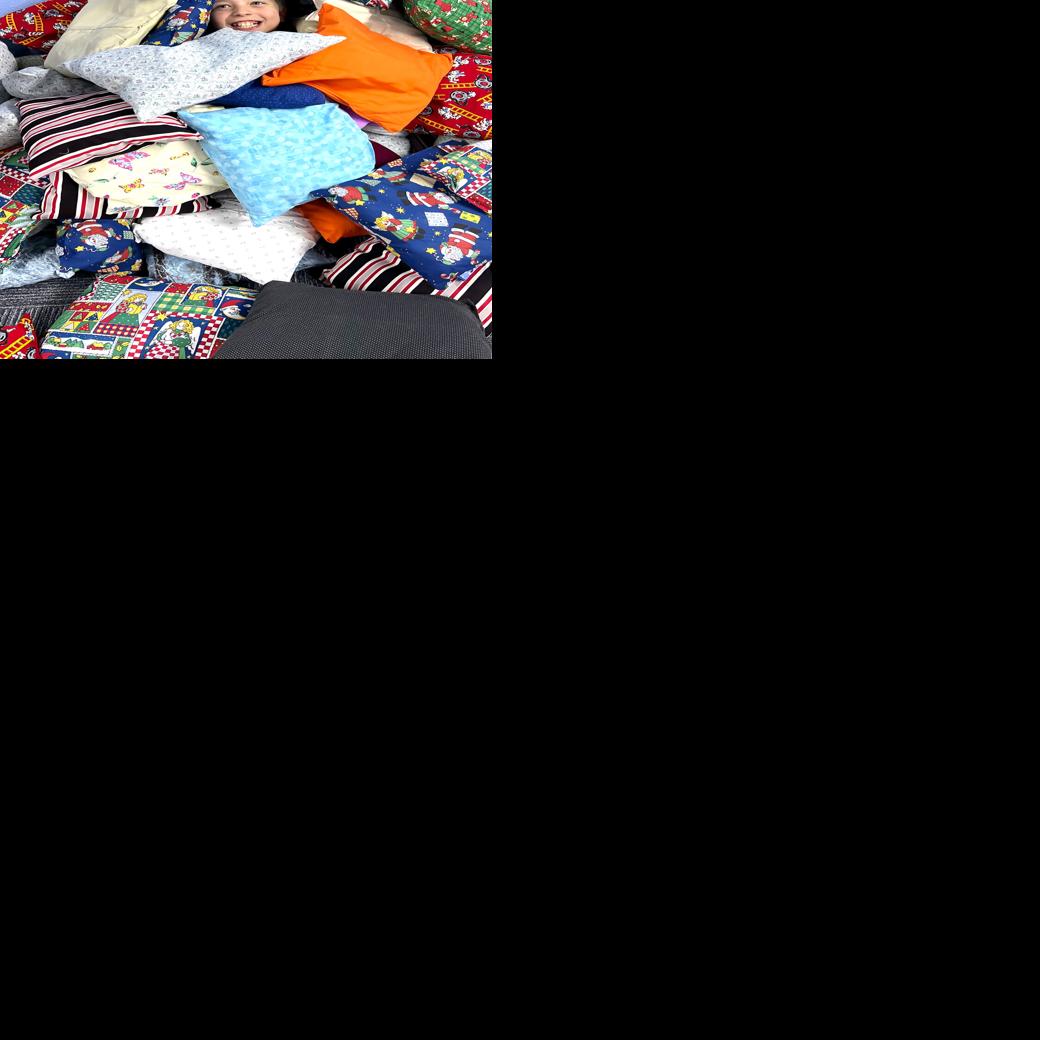 A place to rest their head Kingman fourth grader makes 100 pillows