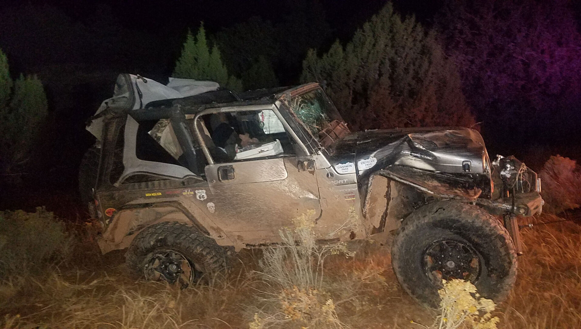 One dead in rollover crash, another injured | | kdminer.com