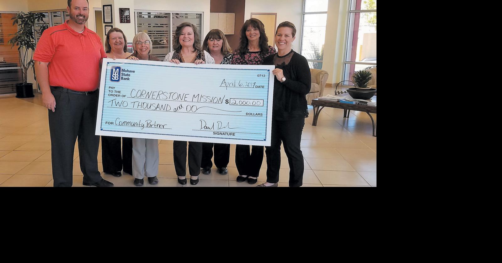 Charity Streak: Mohave State Bank Gives Features kdminer com
