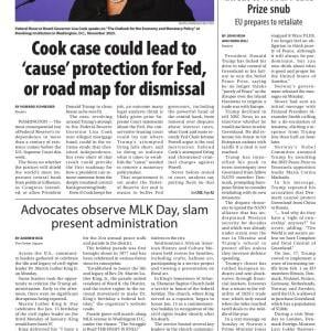 Page A1 | National Edition | kdminer . com