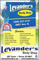 LEVANDERS AUTOMOTIVE - Ad from 2024-05-02