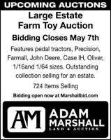 ADAM MARSHALL AUCTIONEERS,LLC - Ad from 2024-04-27