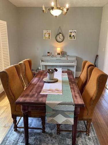 The dining room