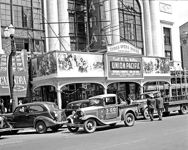 Union Pacific World Premiere in Omaha, 1939