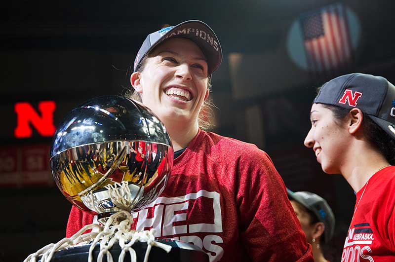 Husker Women Win Conference Basketball Title