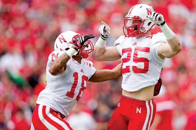 Huskers' Gerry progressing at natural position of safety