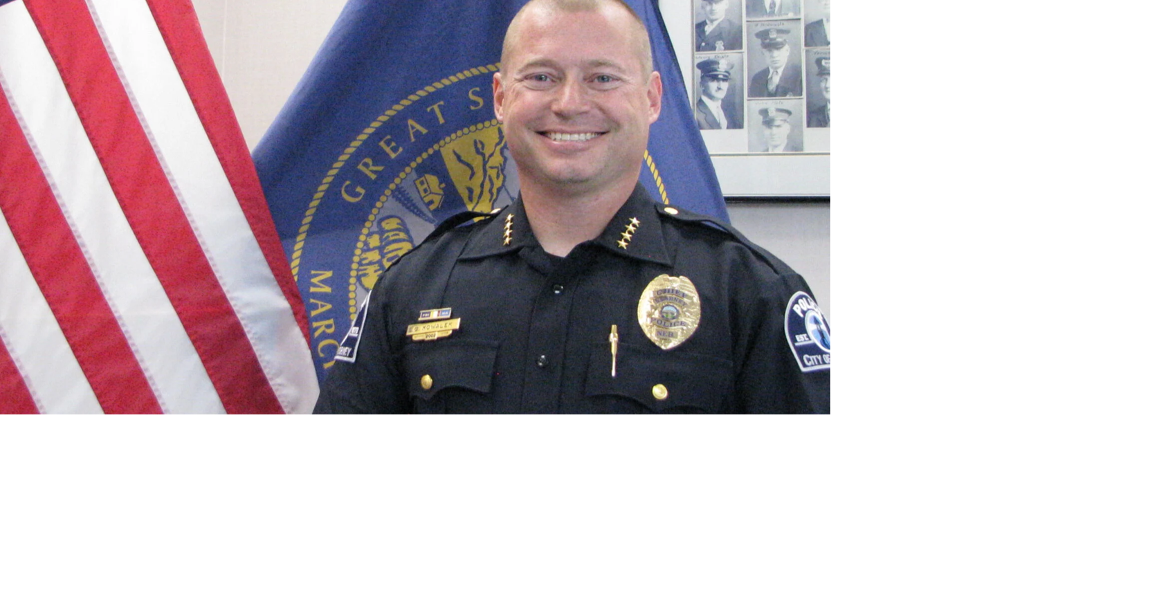 Kearney NE: New police chief named, Kowalek