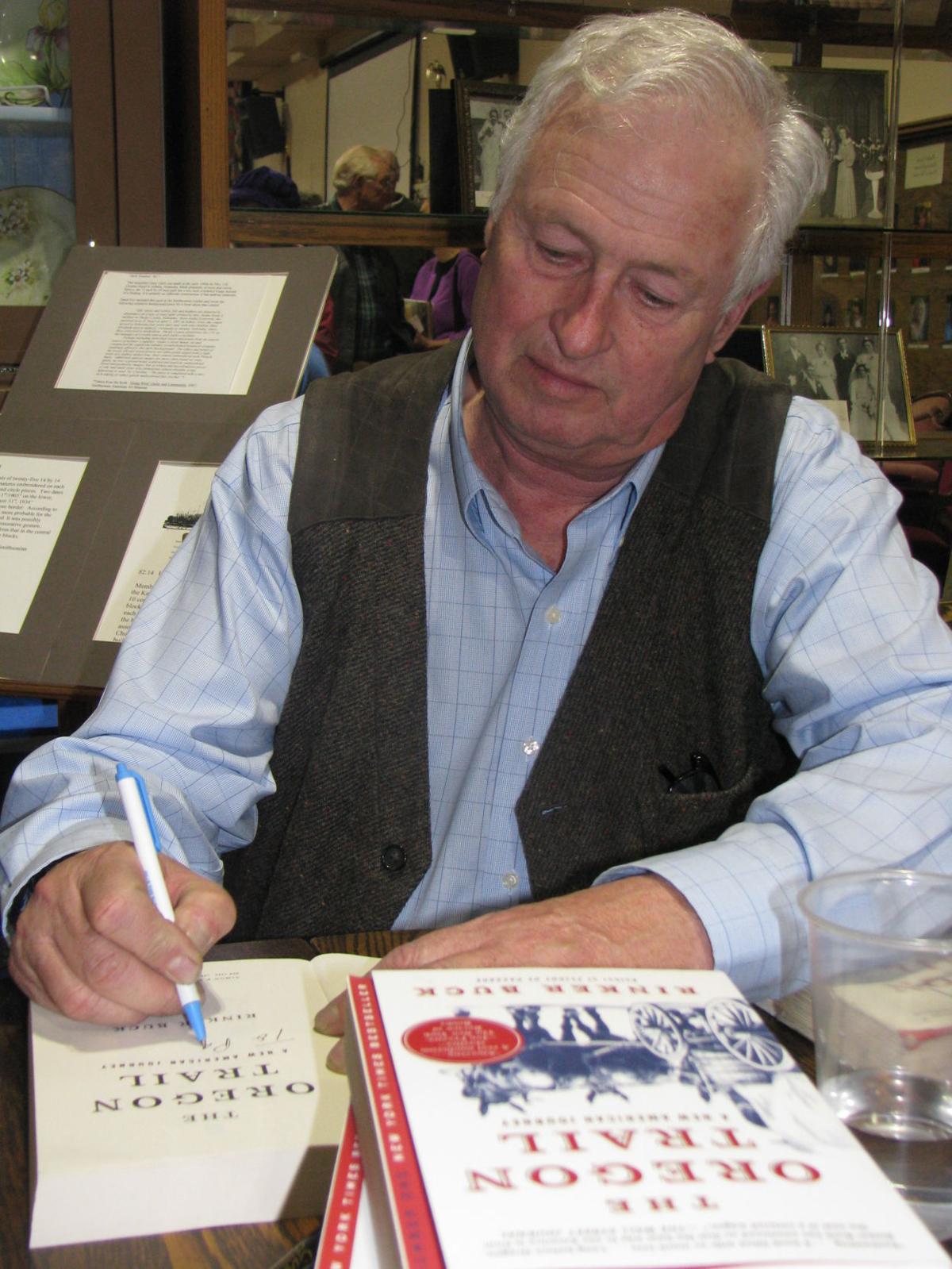 Author spends 89 nights in covered wagon traveling Oregon Trail Local