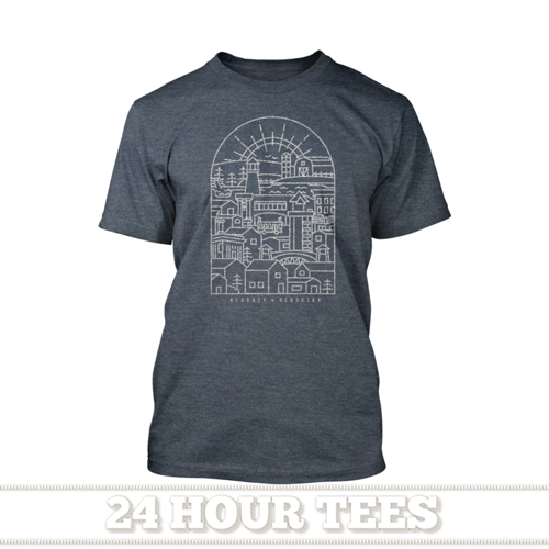 24 Hour Tees selling student artist s design on T shirts to help her with tuition costs