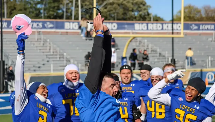 Lopers Hold Off the Lions, 16-13, to Earn First Win in 2026